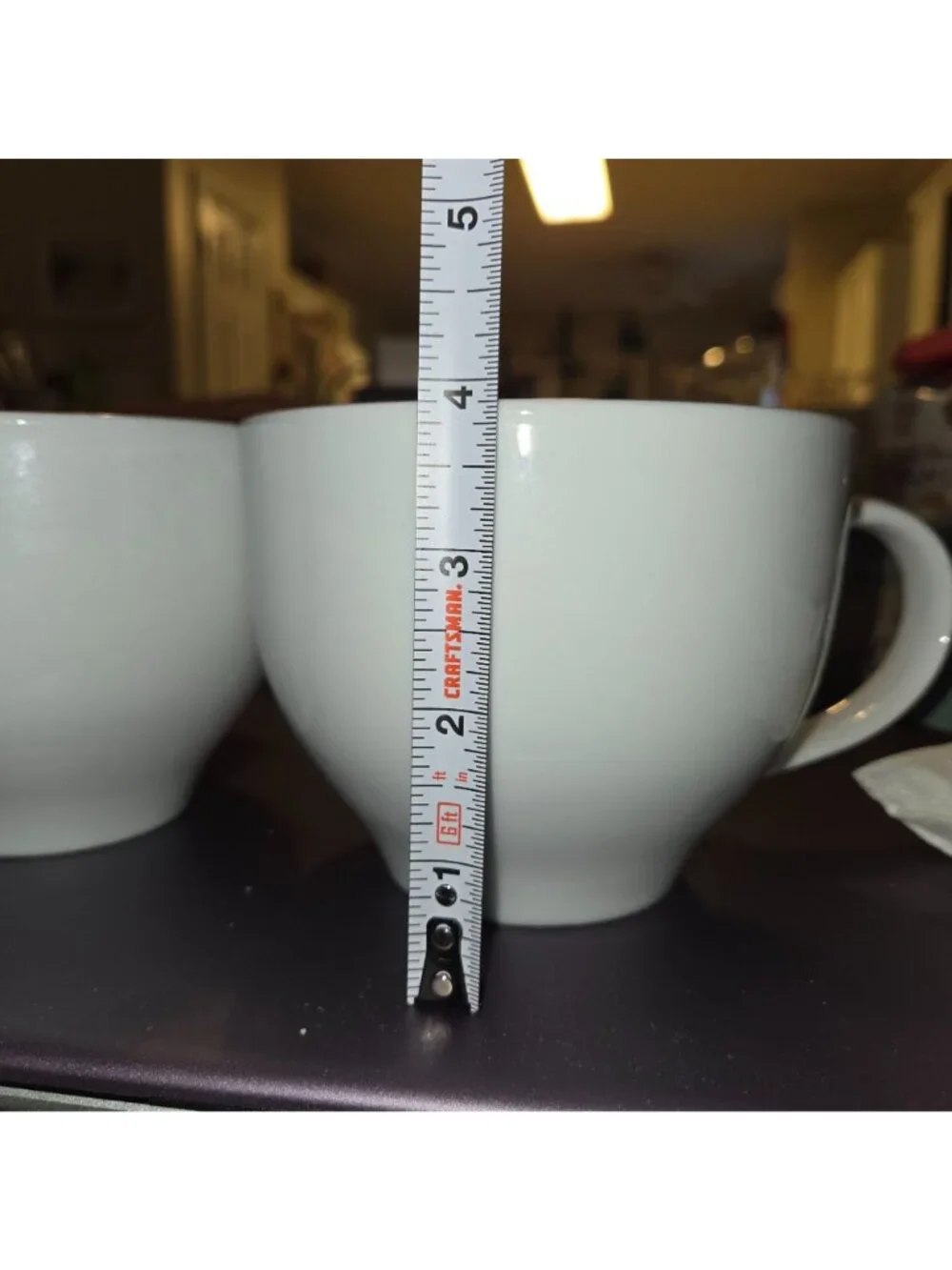 Pottery Barn Great White Porcelain Coffee Soup Mugs Set Of 2 Oversized 20 oz